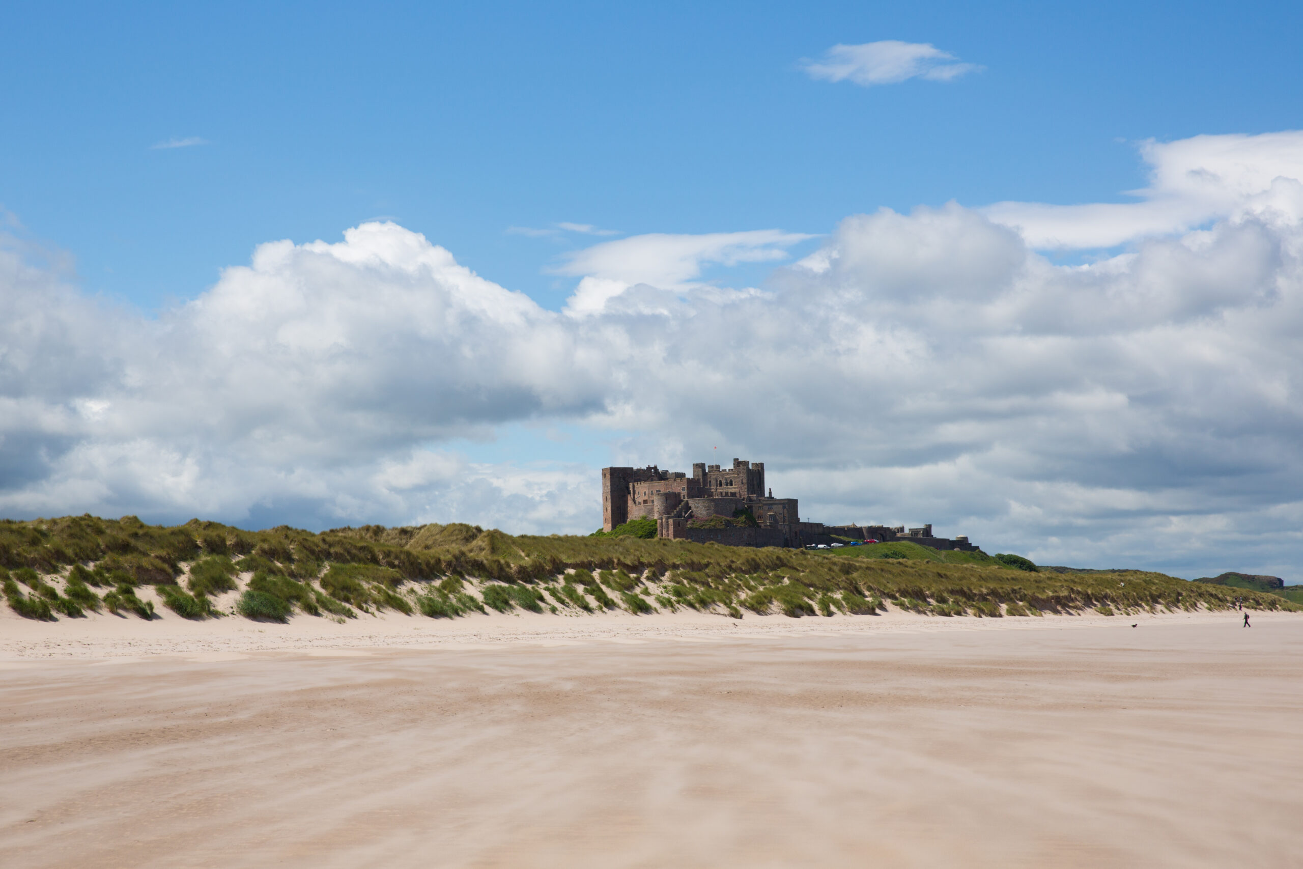 Image of Bamburgh Castle in Northumberland where we provide Pat Testing
