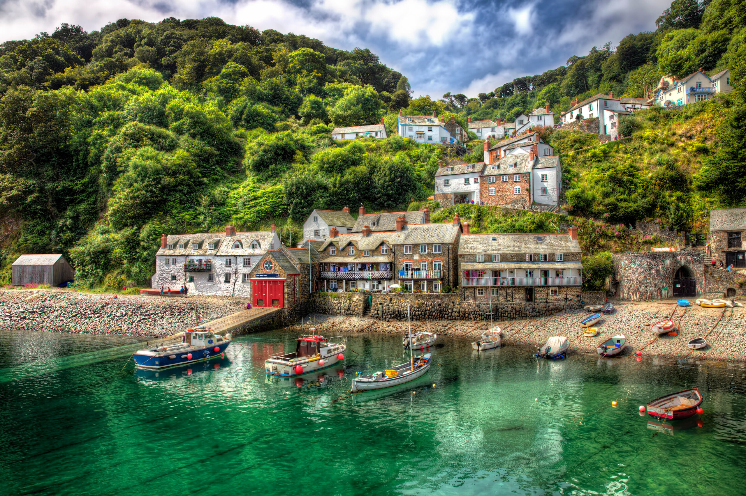 Photo taken from the Beautiful Fishing Port of Clovelly in Devon