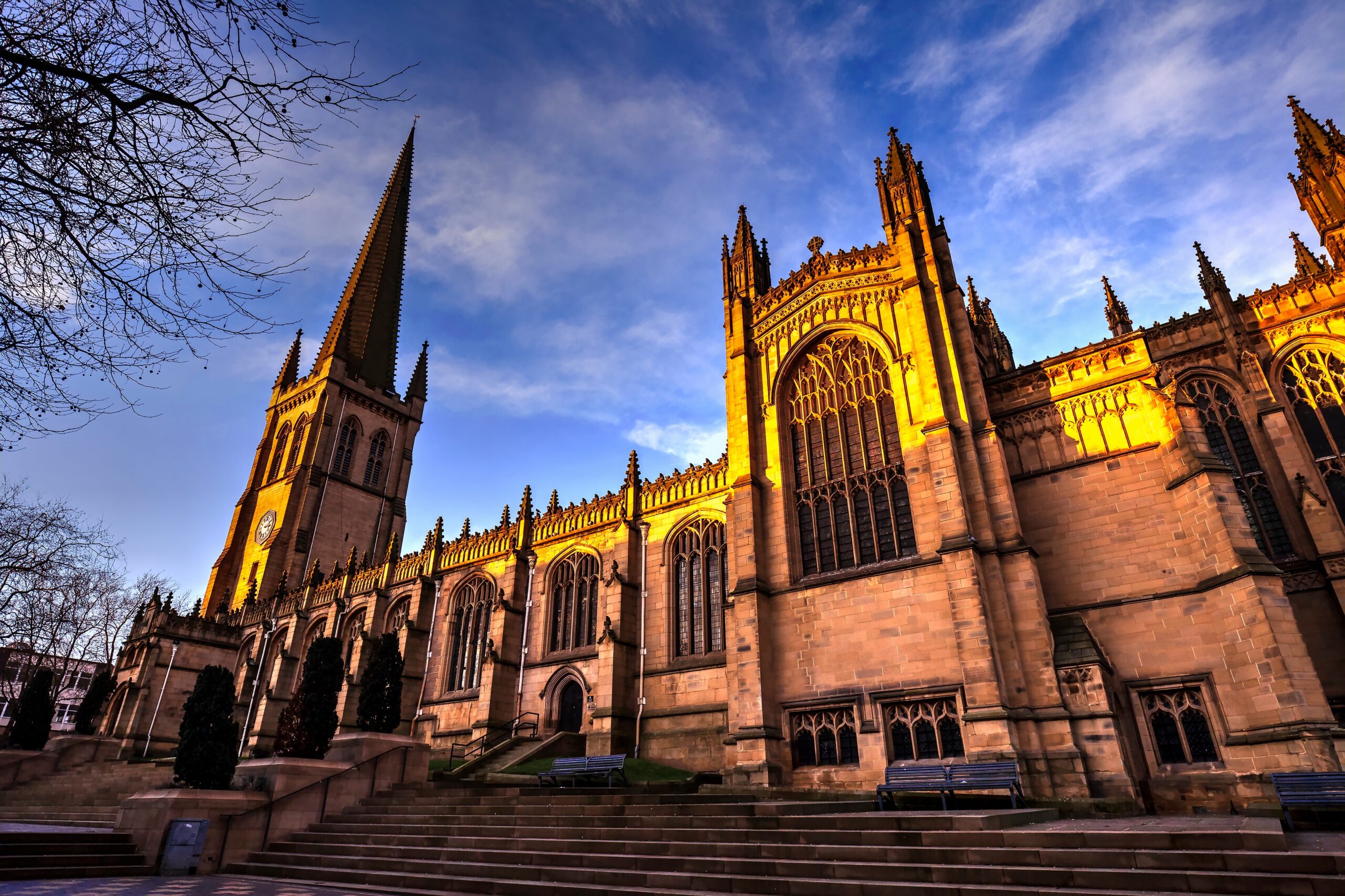 Wakefield Cathedral, West Yorkshire, Great Britain.