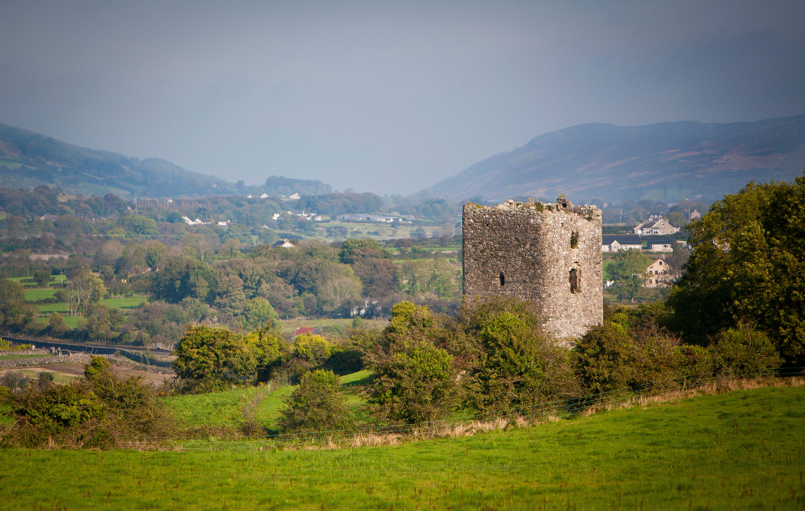 Moira Castle, an old castle situated around the hills of South Armagh