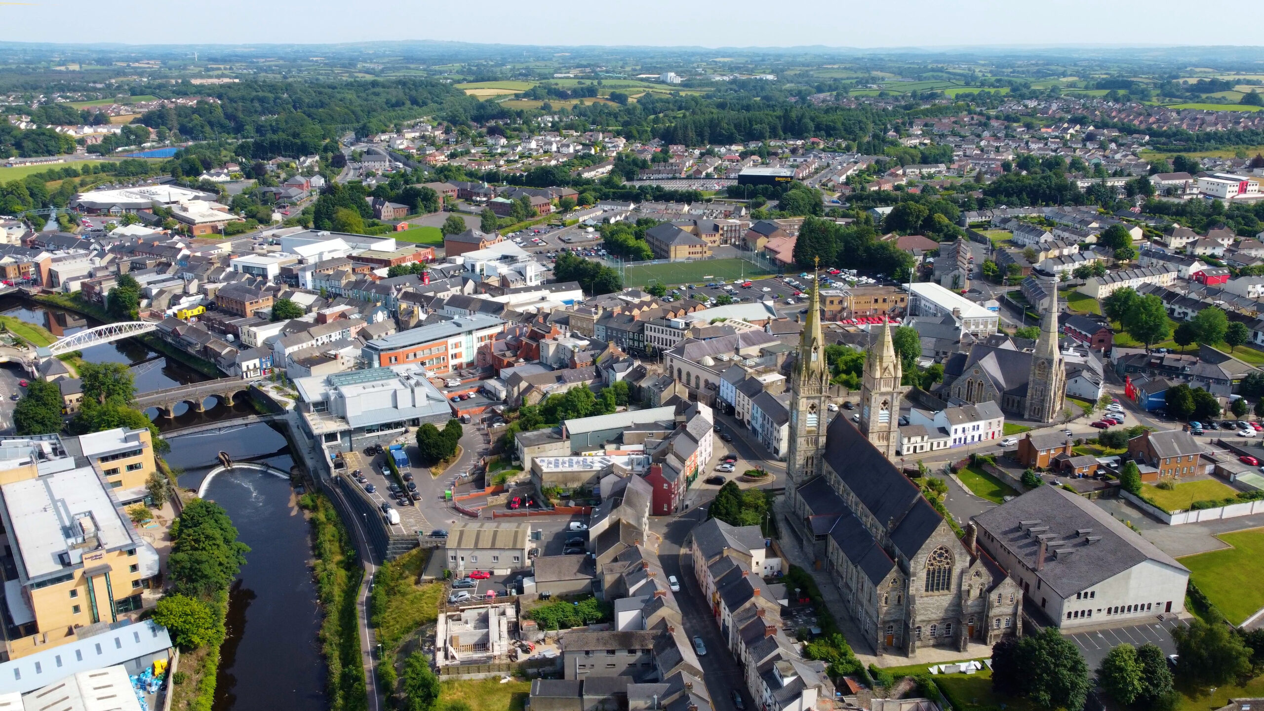 Omagh Town Centre Co Tyrone Northern Ireland