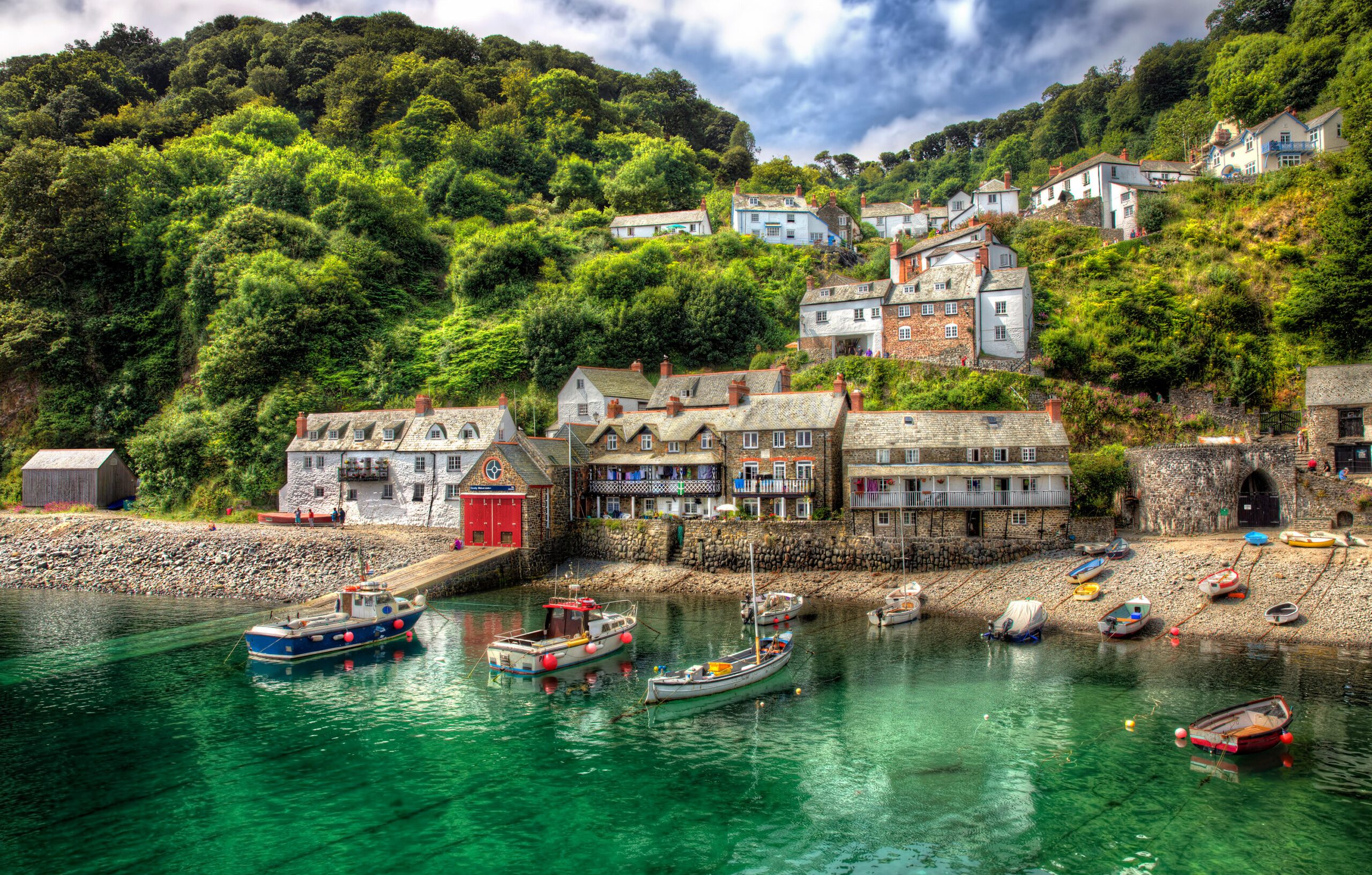 From the Beautiful Fishing Port of Clovelly in Devon